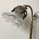 Brass flower lamp