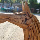 Driftwood horse