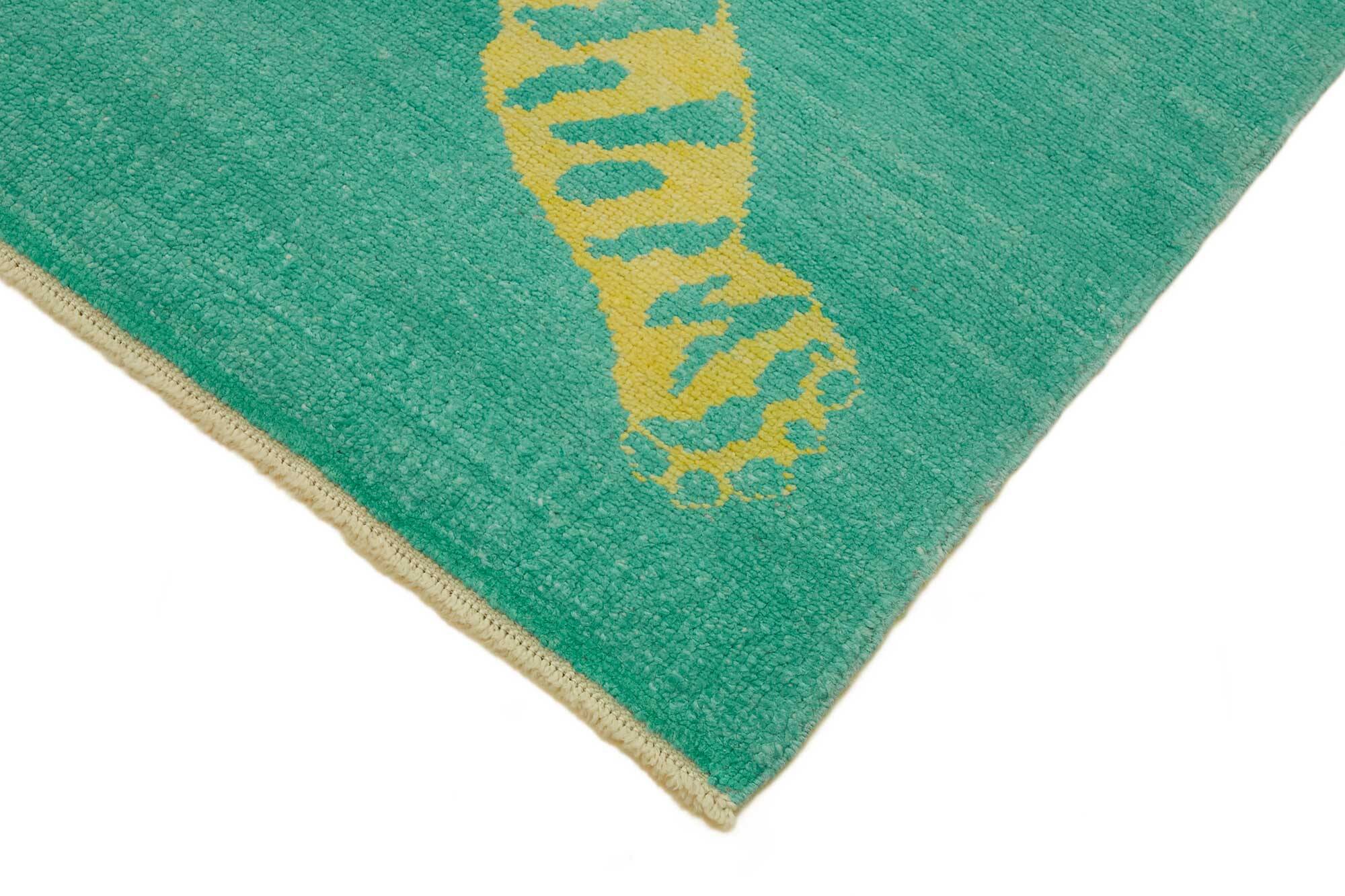 Turkish Handknotted Wool Tiger Rug  188 cm x 257 cm