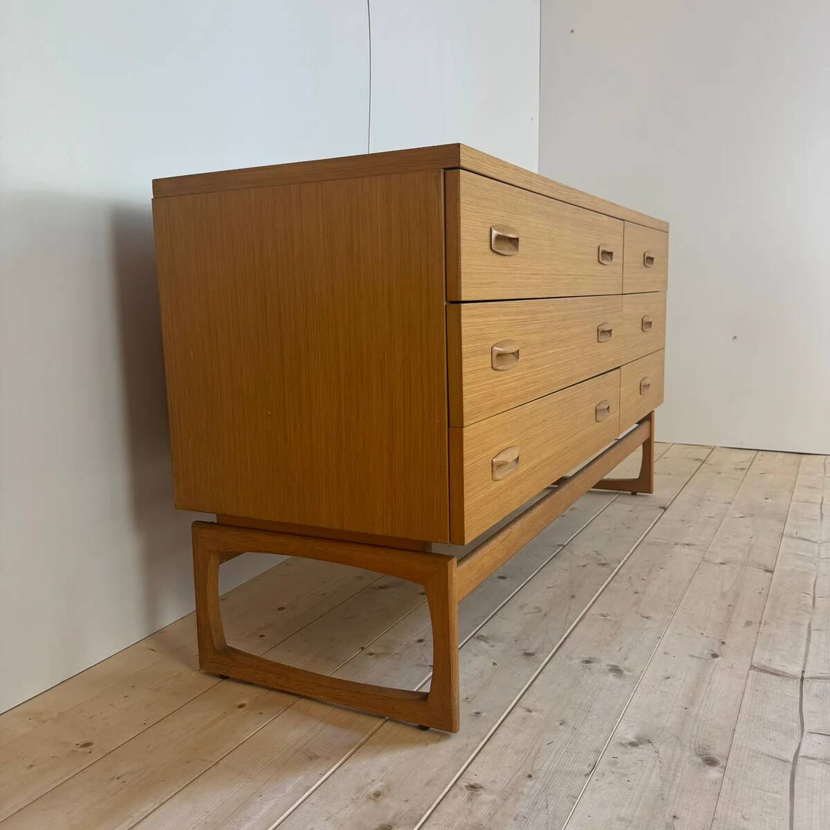 Vintage double chest of drawers, G Plan "Quadrille", Denmark 1960