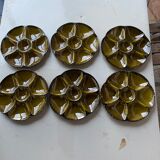 Set of 6 gien plates