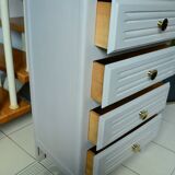60s grey chest of drawers