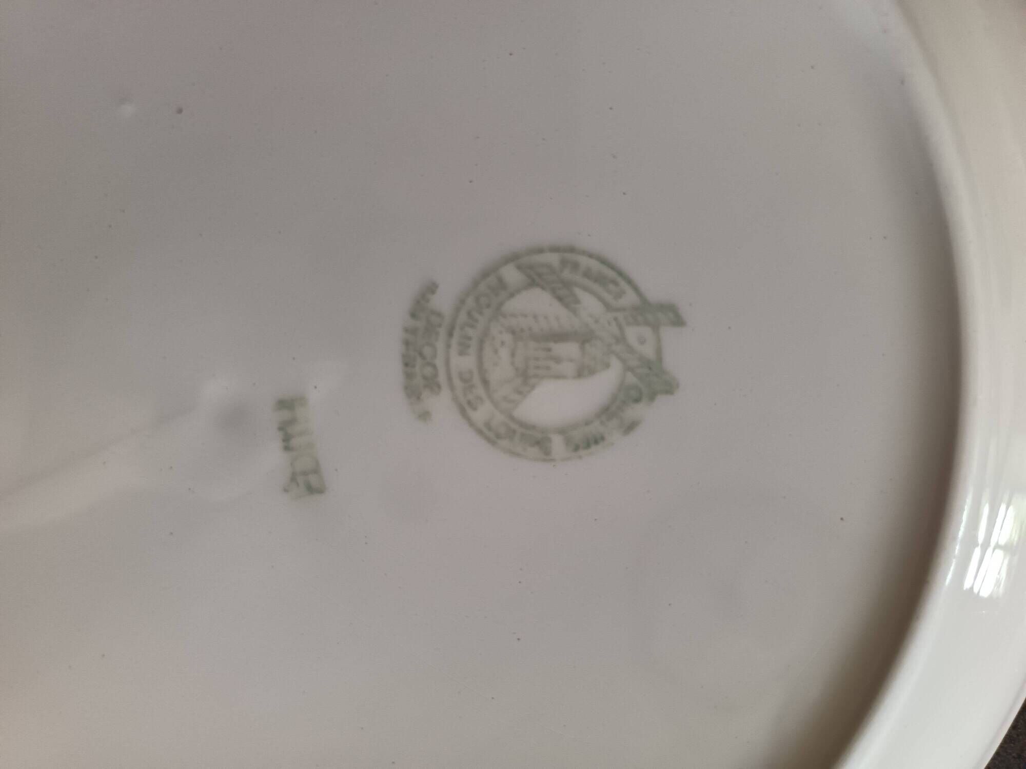4 vintage plates MOULIN DES LOUPS