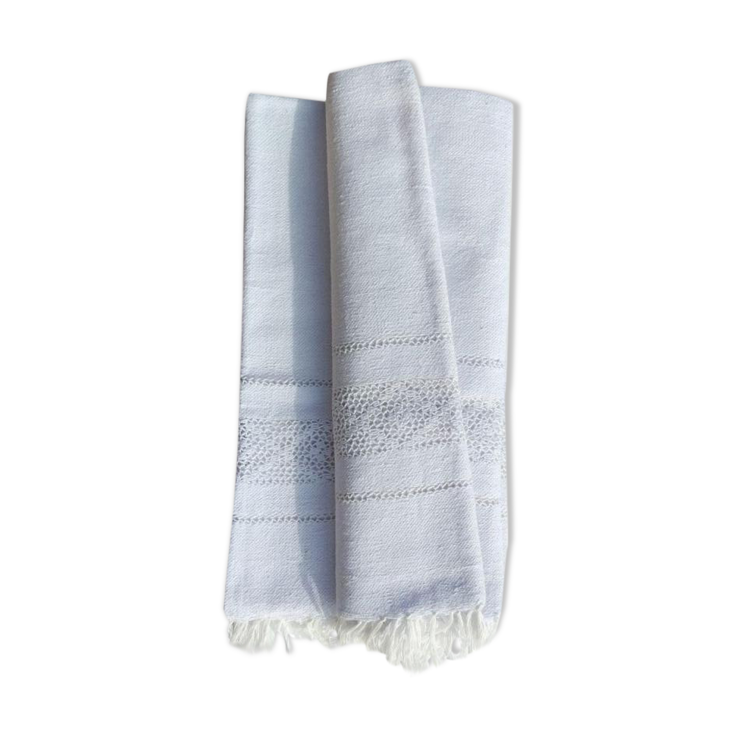 Linen cotton new with a weaving hand to the charm of the old