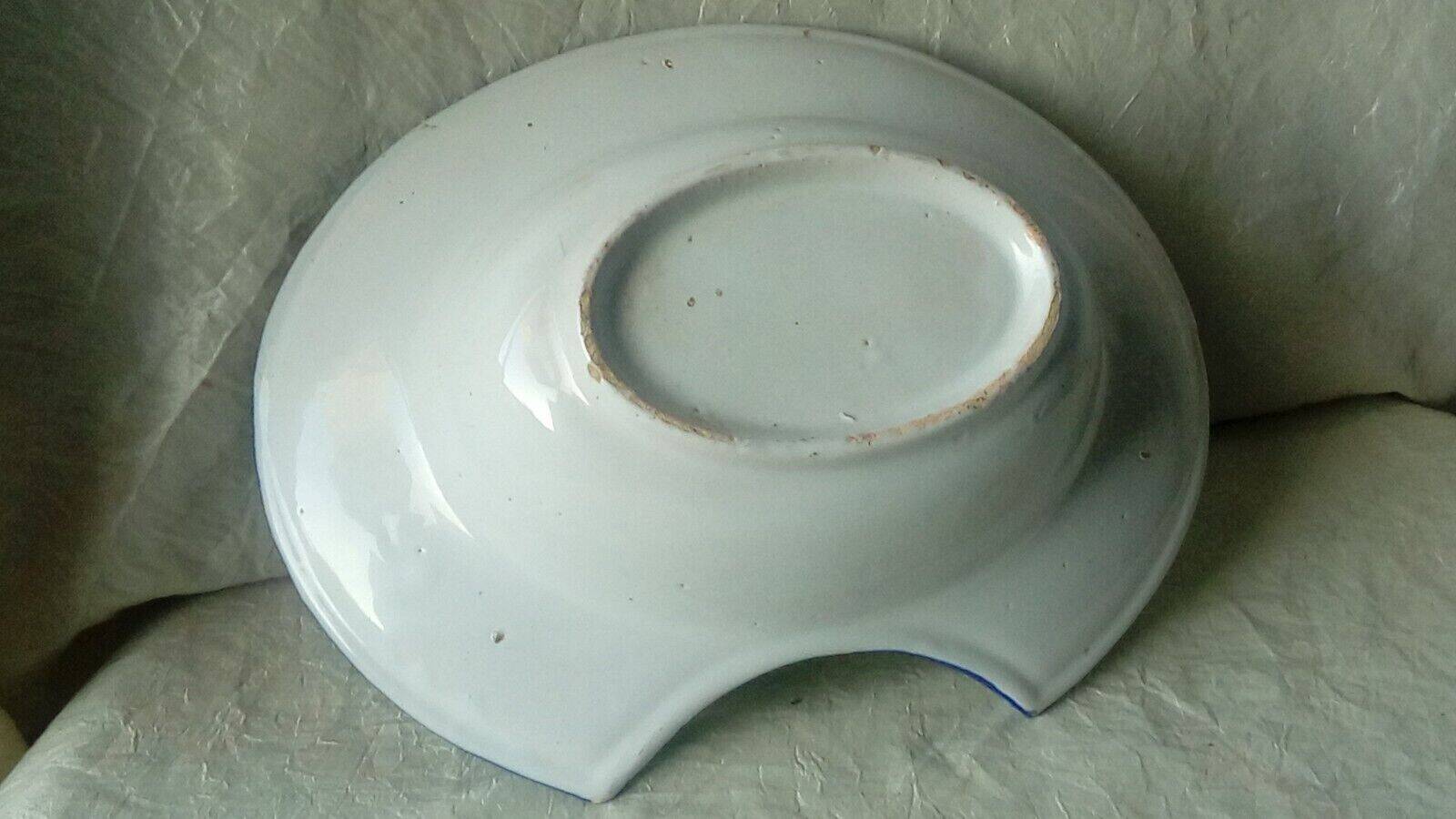 St clement barber earthenware beard dish late 19th century