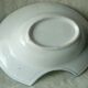 Plat a barbe en faience de st clement barbier fin 19 eme