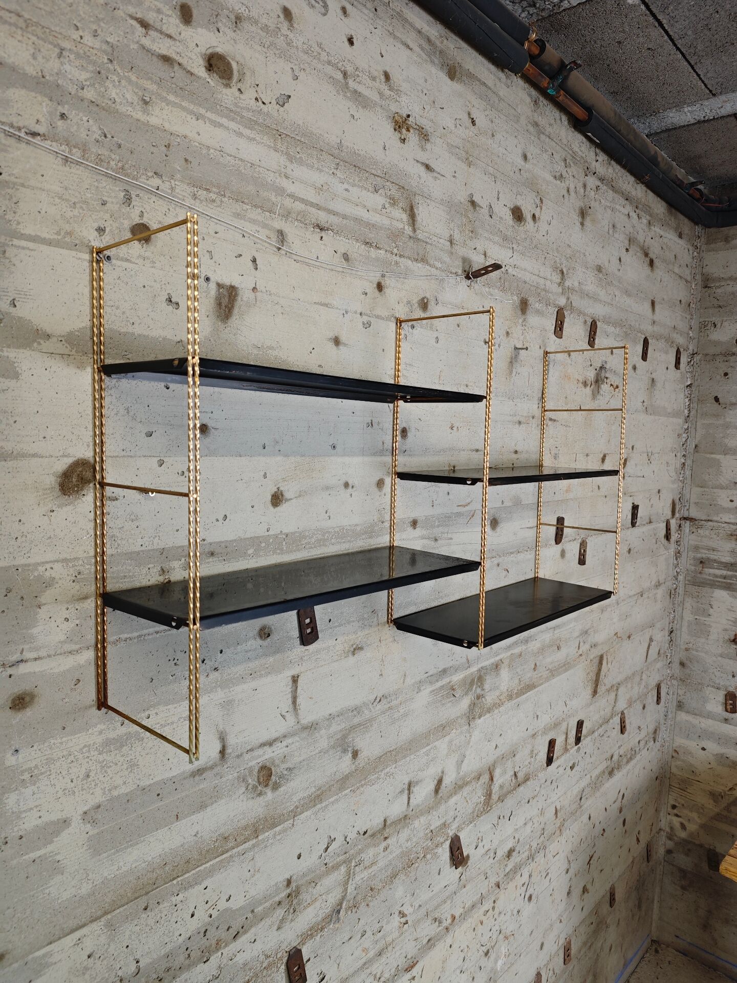 Vintage wall shelf