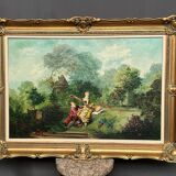 A.Desmet “Romantic scene”.