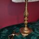 Golden fringe lamp