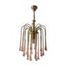 Old pink chandelier