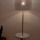 Lampadaire vintage tripode relooké
