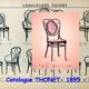 Chaise N°22 par Chevallier à Fiume vers 1890, no Thonet