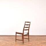 Mid-Century Danish Teak Dining Chairs by T. Afdal for Vamo, 1960s, Set of 4