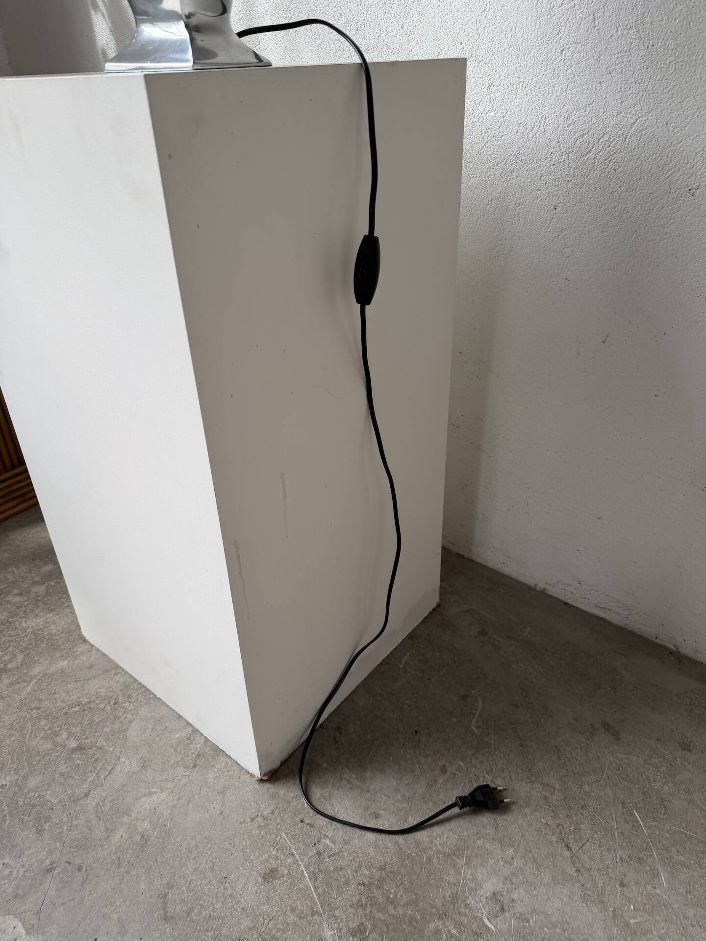 XL lamp made of aluminium 1980