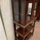 Napoleon III louis XVI style mahogany window and nineteenth century bronze gallery