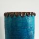 Triki's blue glaze roller vase