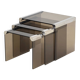 Set of Three Gallotti & Radice Tris T35 Nesting Tables