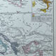 Original map of Italy - 37x27cm - 1908