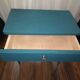 Table de chevet bleu vintage 50/60s