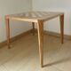Table basse Art déco avec échiquier