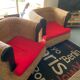 Fauteuil rotin et tressage végétal