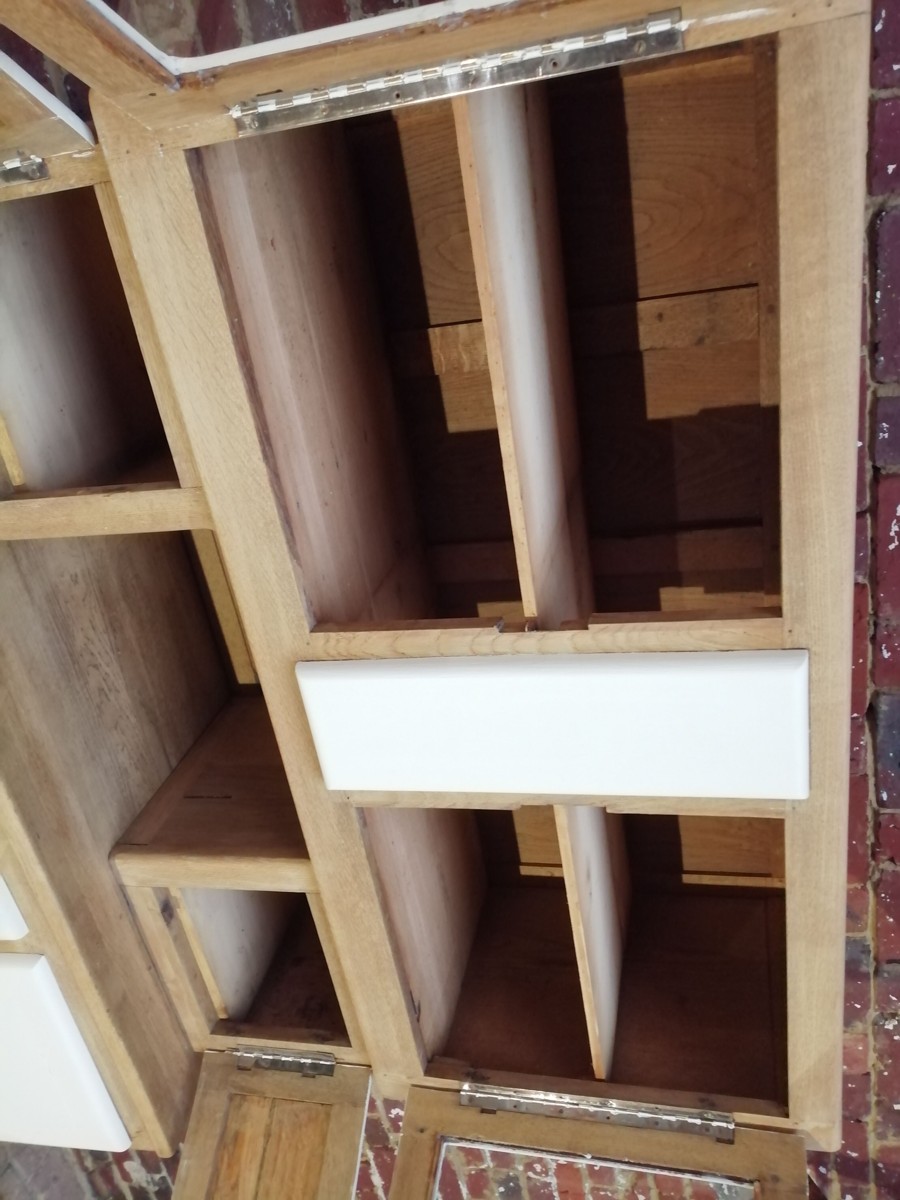 Buffet mado brushed oak and vintage cream