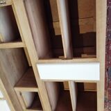 Buffet mado brushed oak and vintage cream