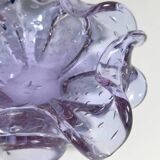 Alexandrite Murano Bullicante Bubbles Ash Tray - 1950s