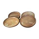 Batch stoneware plates