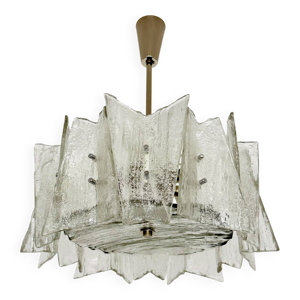 Chandelier en verre de - glace