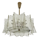 Chandelier en verre de glace autrichien