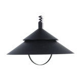 Black vintage pendant lamp from Denmark