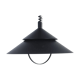 Black vintage pendant lamp from Denmark