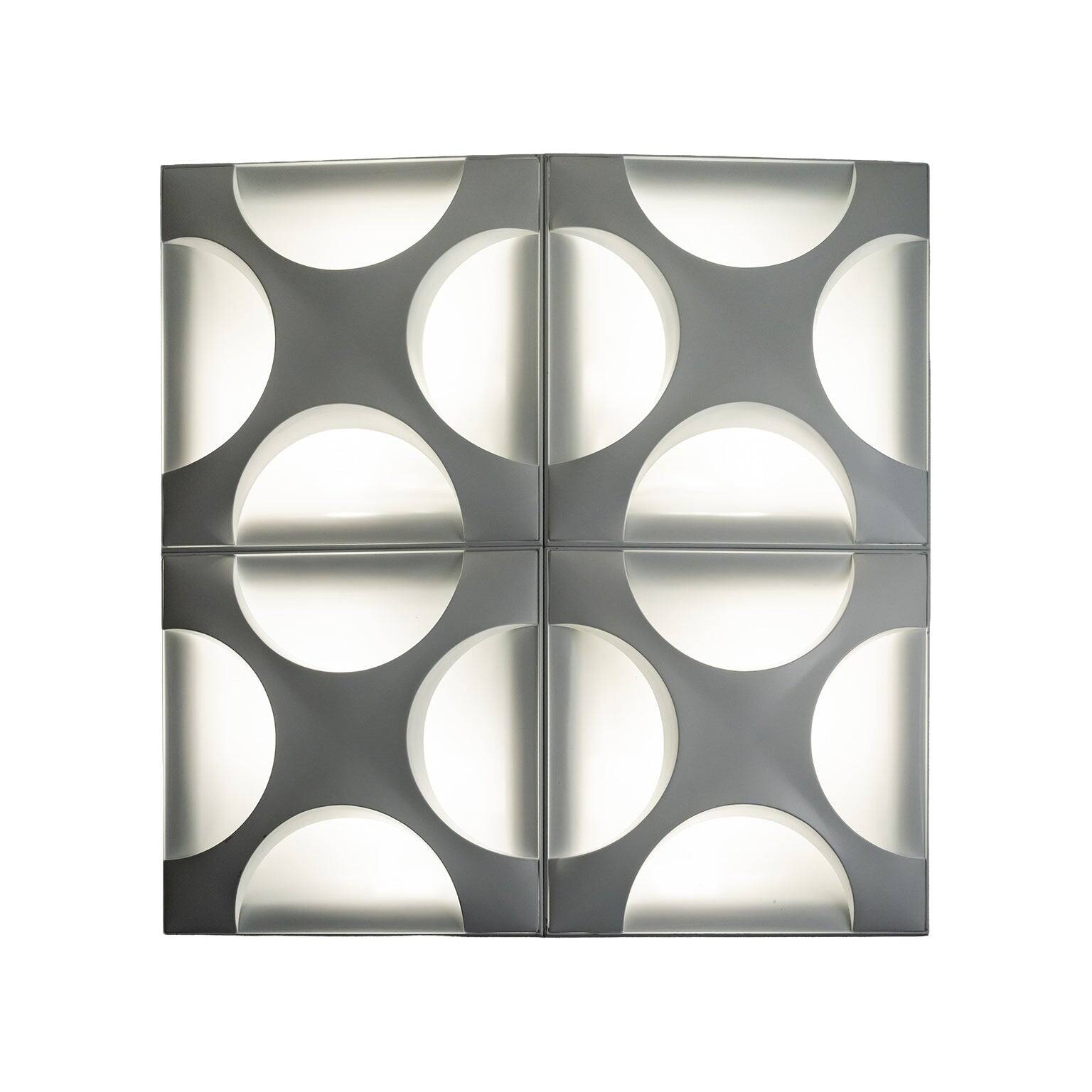 "Oyster" wall light by Rolf Krüger for Staff Leuchten, 1968