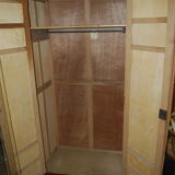 Parisian wardrobe with closet