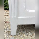 Armoire parisienne à 2 portes grise
