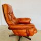 Vintage Danish mid-century Gote Mobler reclining lounge chair 1970s