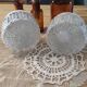 Duo vintage glass ceiling light