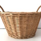 Round basket in anses