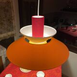 Suspension lamp the 5biose - minimalist design in fabric