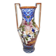 Superbe vase amphore Gien Pivoines (période 1960 - 1971)