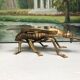 Brass fly ashtray