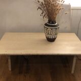Coffee table travertine