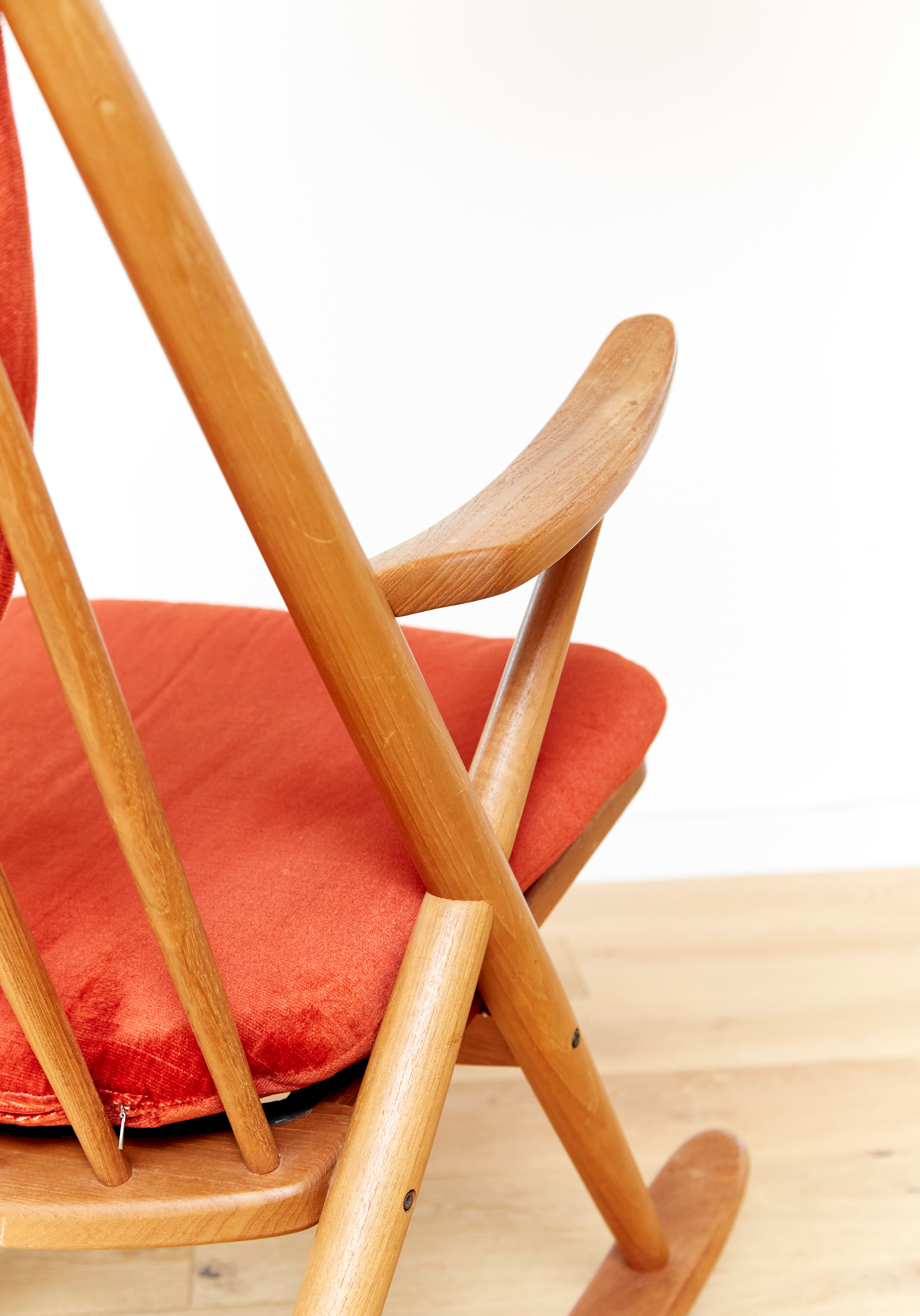 Rocking-chair by Frank Reenskaug for Bramin