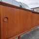 Vintage teak row 60 year