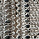 Antique crochet bedspread