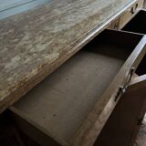 Marble sideboard with 2 doors and 2 drawers