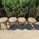 4 chaises bistrot