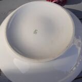 old white and gold LIMOGES porcelain fruit-saladier-plate cup