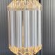 Suspension lamp chandelier ceiling light Aluminium plexi raak septiem B-1205 1960